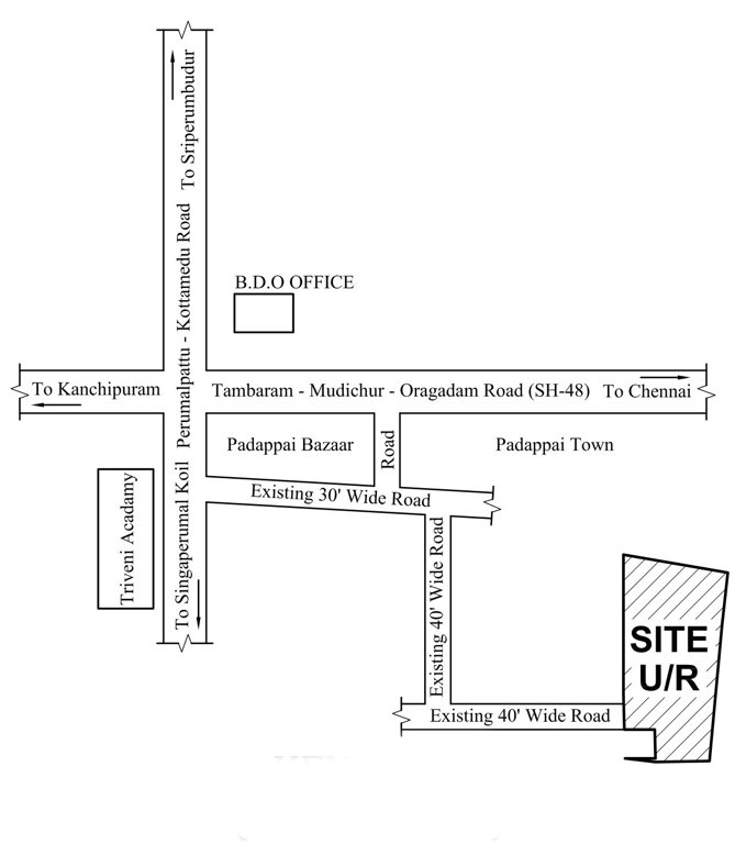  ms nagar Location Plan