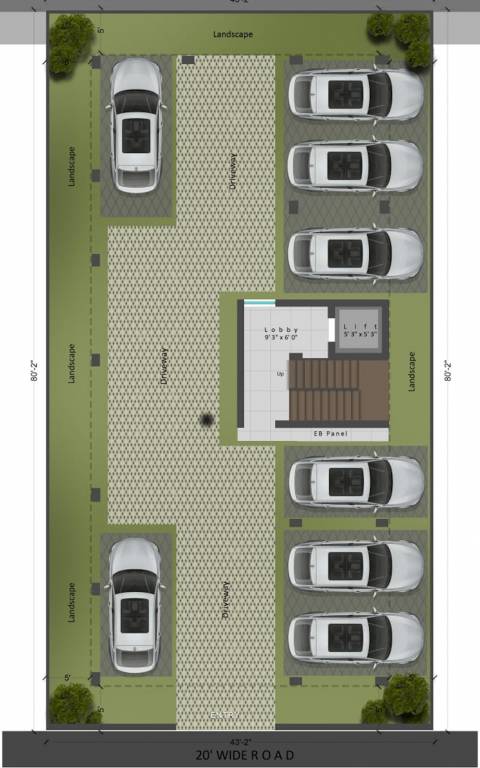  poompunal flats Poompunal Flats Cluster Plan For Stilt Floor