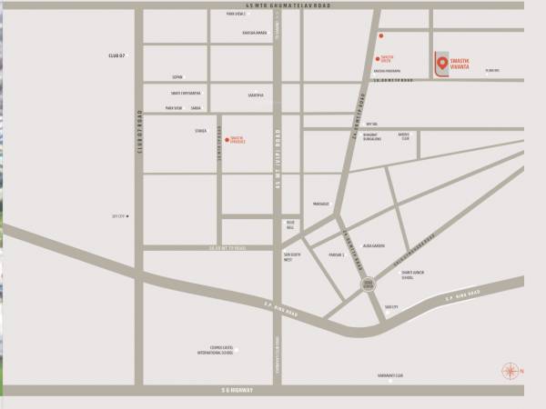  swastik-vivanta Location Plan