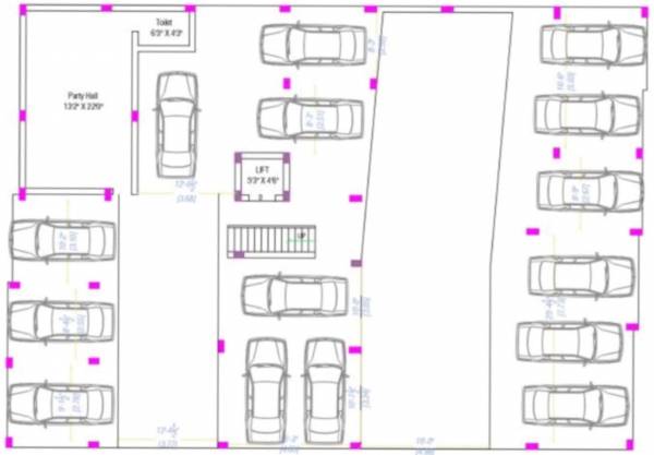  yogesh-ii Yogesh II Stilt Cluster Plan
