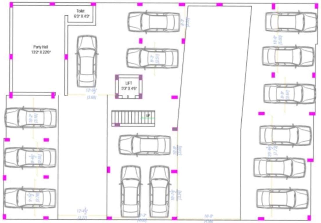  yogesh ii Yogesh II Stilt Cluster Plan