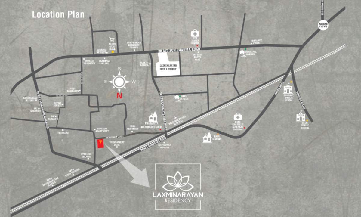  laxminarayan residency Location Plan