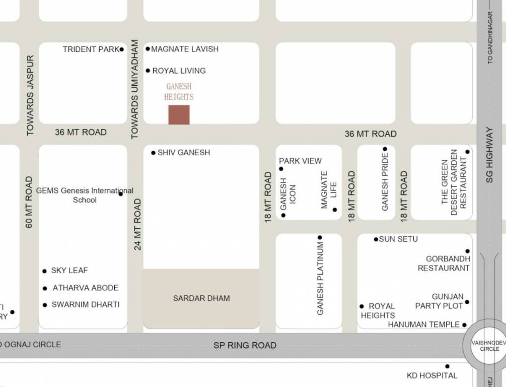  heights Location Plan