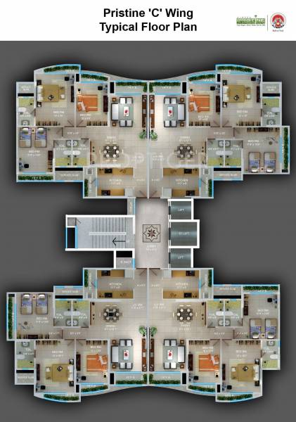 Images for Cluster Plan of Ajmera Pristine pristine Images for Cluster Plan of Ajmera Pristine