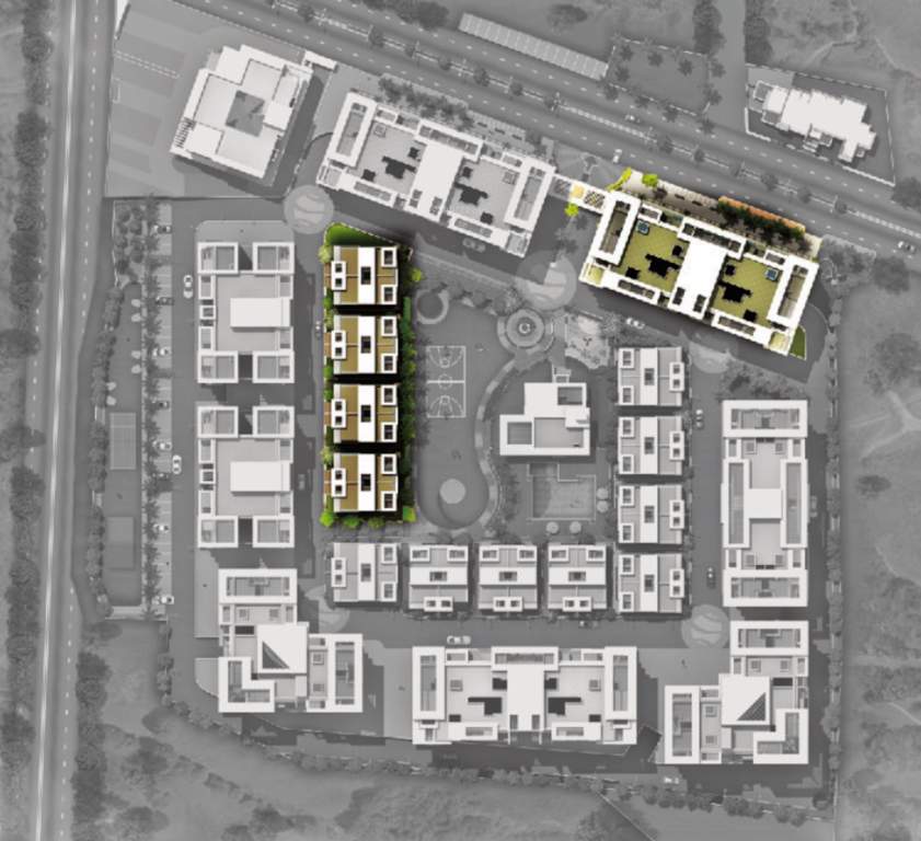 hirashree lake city apartment phase iii Layout Plan