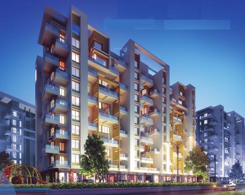 Elevation hirashree-lake-city-apartment-phase-iii Elevation