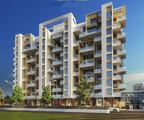 Elevation hirashree-lake-city-apartment-phase-iii Elevation