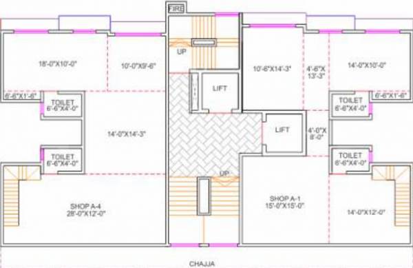  krishna-elegance Krishna Elegance Cluster Plan