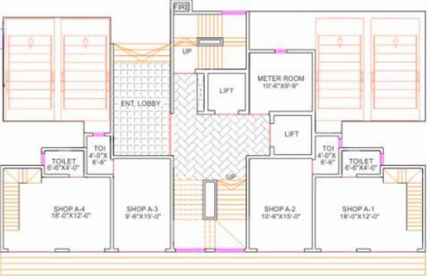  krishna-elegance Krishna Elegance Cluster Plan
