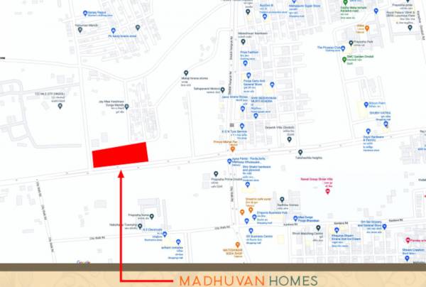  madhuvan-homes Location Plan