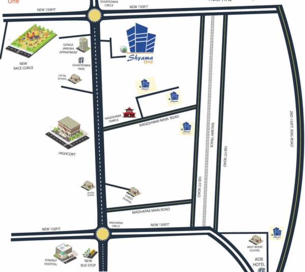  shyama-one Location Plan
