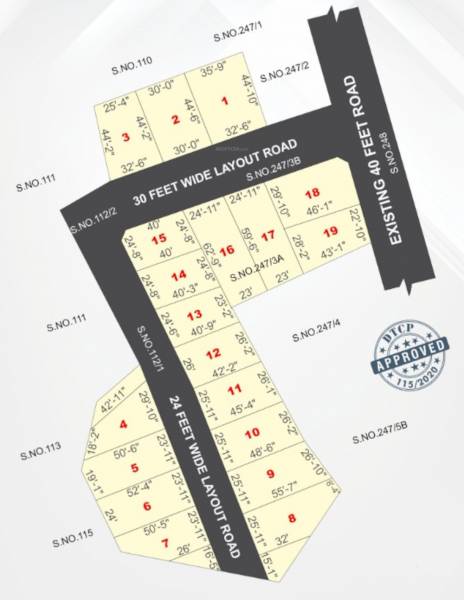  eshwar-avenue Layout Plan