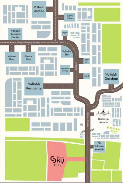  sky-city Location Plan
