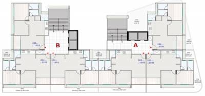  radhe-exotica A Cluster Plan for Typical Floor