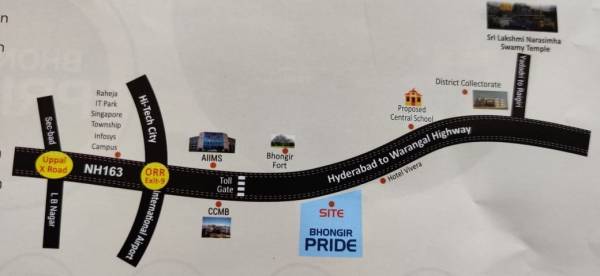  bhongir-pride Location Plan