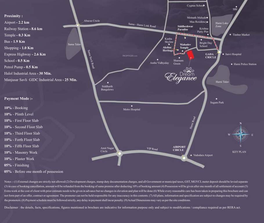  dream elegance Location Plan