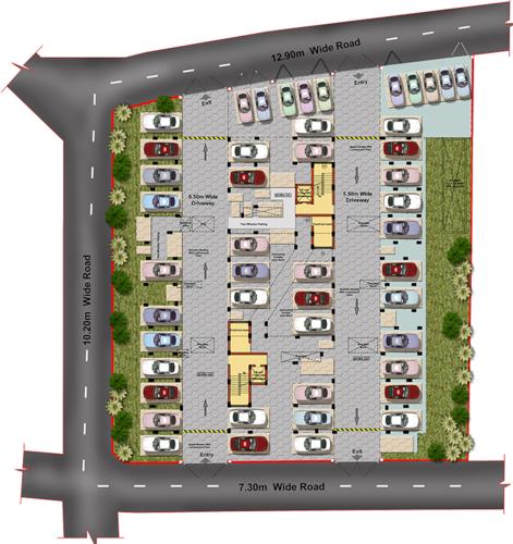  vigneshvara-homes-sky RKP Vigneshvara Homes Sky Stilt Cluster Plan