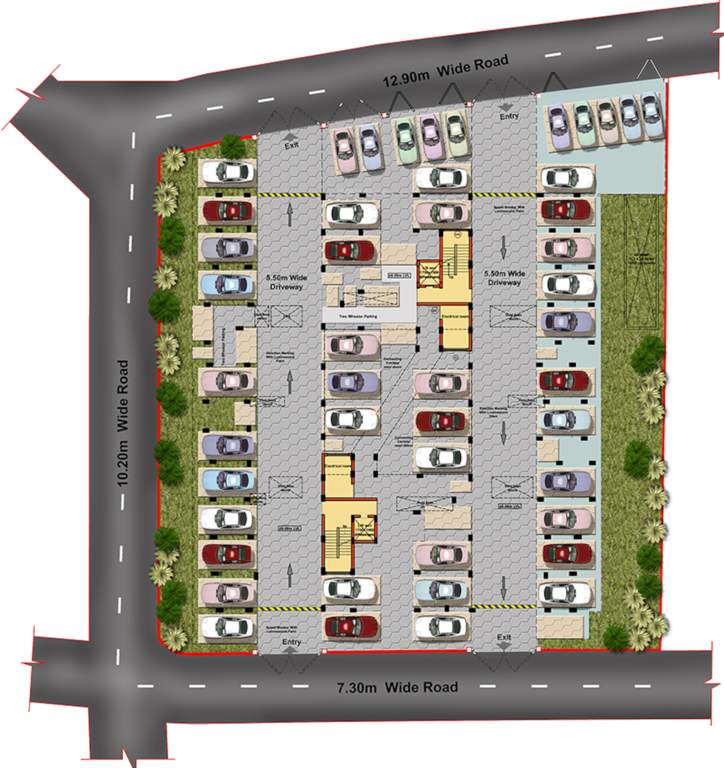  vigneshvara homes sky RKP Vigneshvara Homes Sky Stilt Cluster Plan