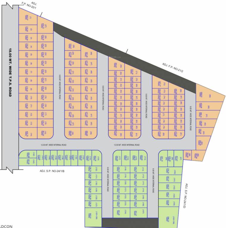  atlantic industrial park plot 1 to 96 Layout Plan