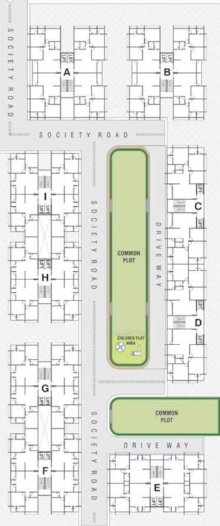  melbourne lifestyle A Cluster Plan from 1st to 7th Floor