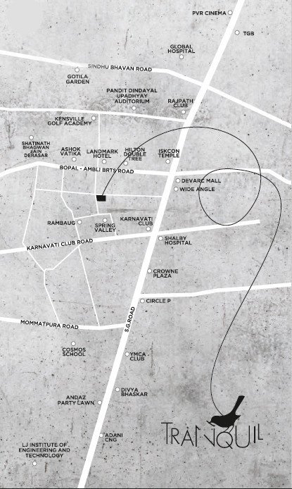  tranquil Location Plan