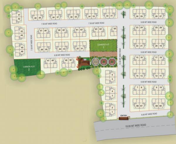 Layout Plan city Layout Plan