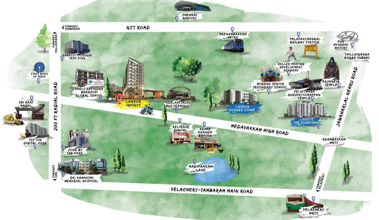  infinys Location Plan