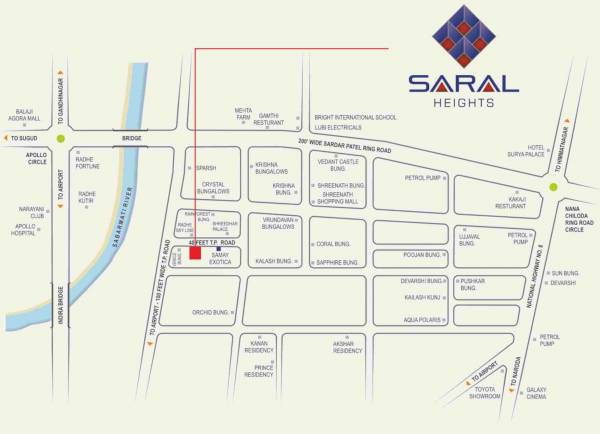  saral-heights Location Plan