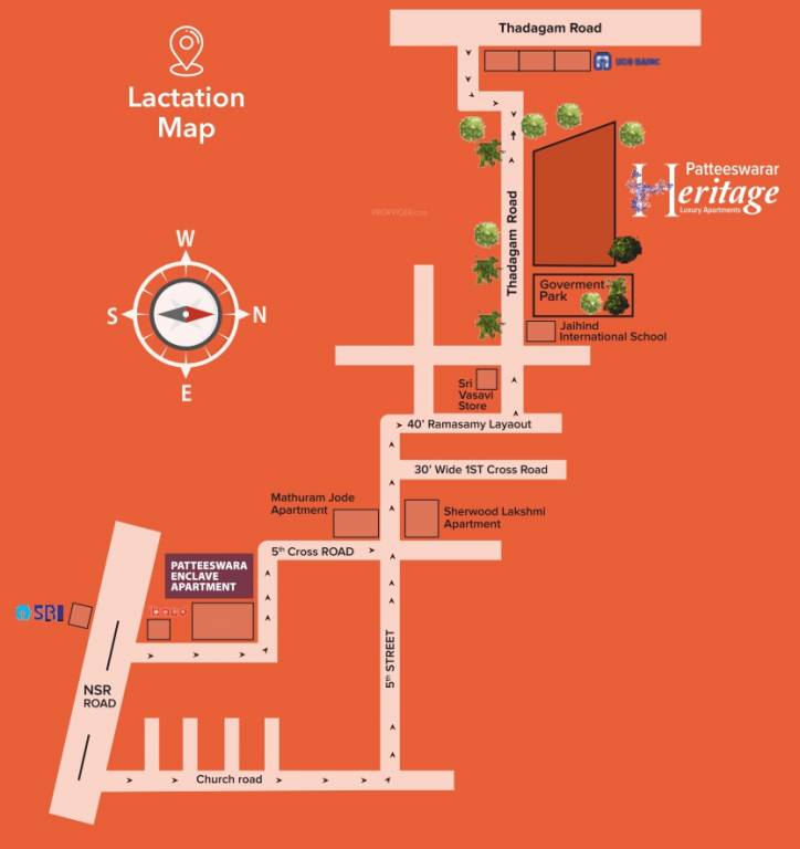  heritage Location Plan