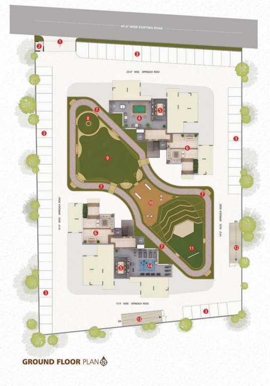 center park Cluster Plan