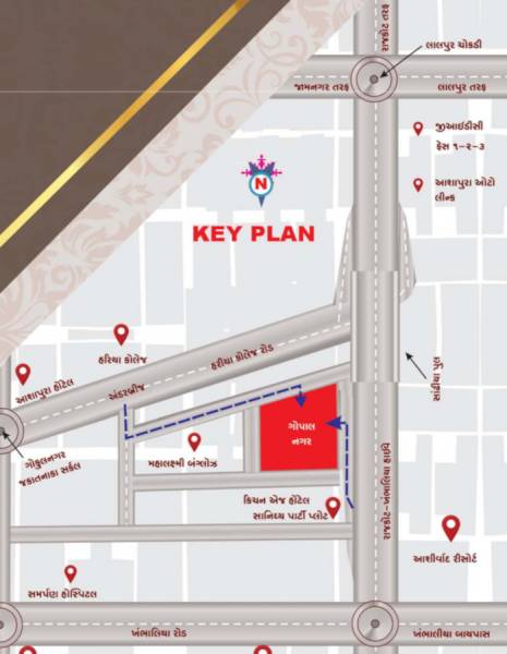  gopalnagar-2 Location Plan