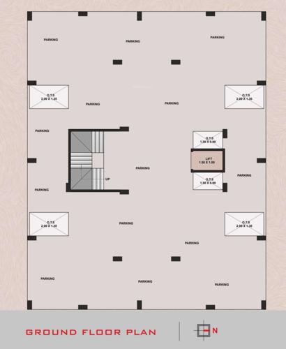  madhav-anand-residency Madhav Anand Residency Cluster Plan For Ground Floor