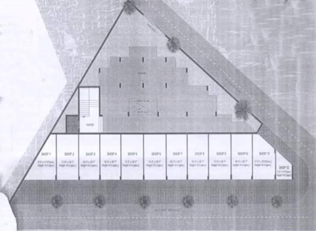 taiba residency Taiba Residency Cluster Plan for ground Floor