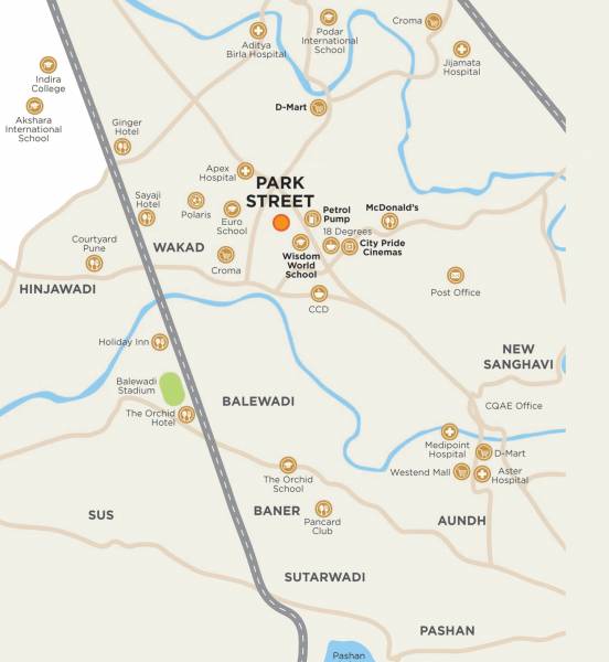  park-ivory-phase-iii Location Plan