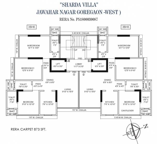  sharda-villa Sharda Villa Cluster Plan