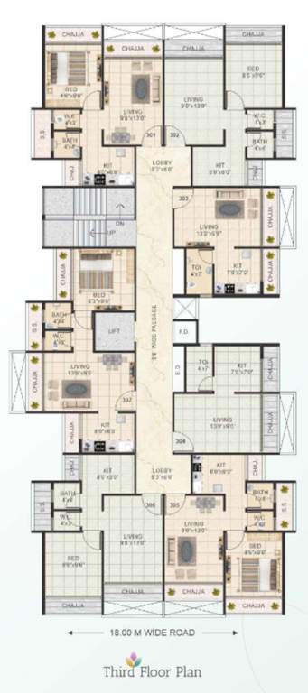  shantibai residency Shantibai Residency Cluster Plan