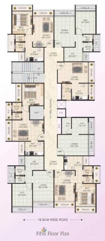  shantibai residency Shantibai Residency Cluster Plan