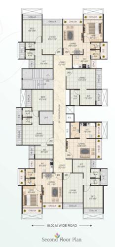  shantibai-residency Shantibai Residency Cluster Plan