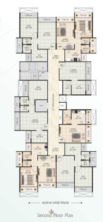  shantibai residency Shantibai Residency Cluster Plan