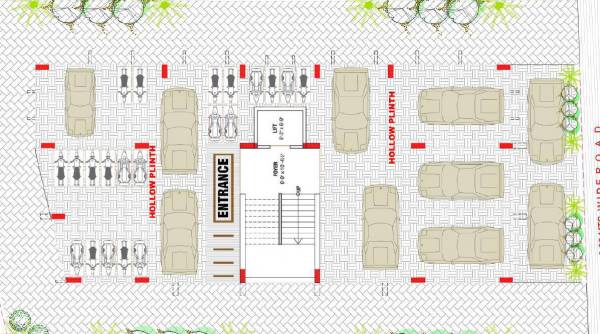  rashmi-apartments A Cluster Plan for ground Floor
