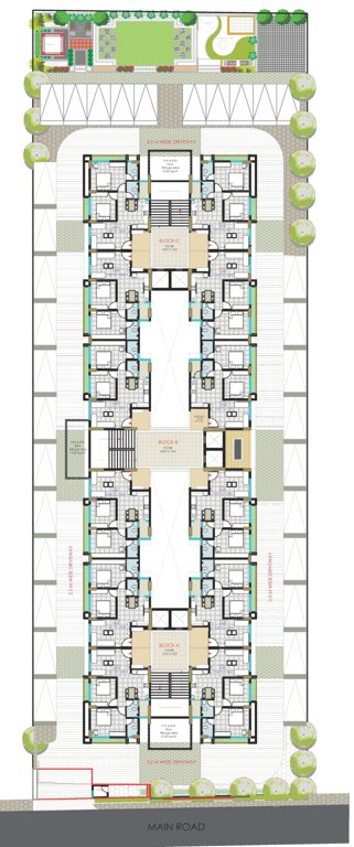  yash A B C Cluster Plan from 1st to 10th Floor