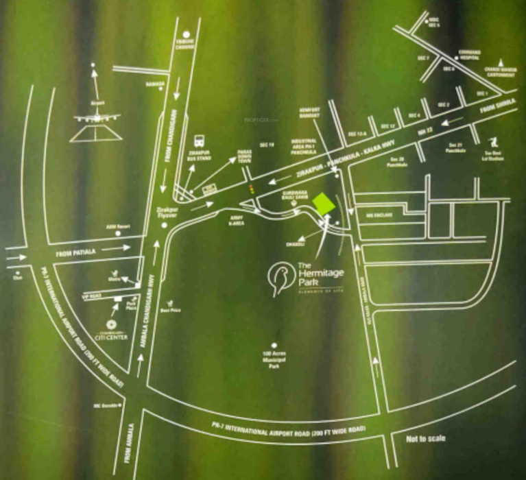  the hermitage park phase 2 Location Plan