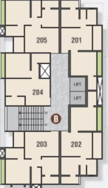 Building B Cluster Plan from 2nd to 7th Floor dev-enclave-i Building B Cluster Plan from 2nd to 7th Floor