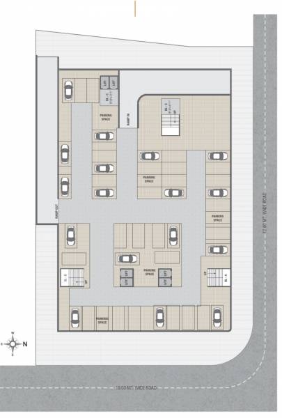  skydale A+B+C Basment Cluster Plan