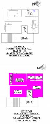  brick-phase-iii Brick Phase III Cluster Plan For 1st Floor
