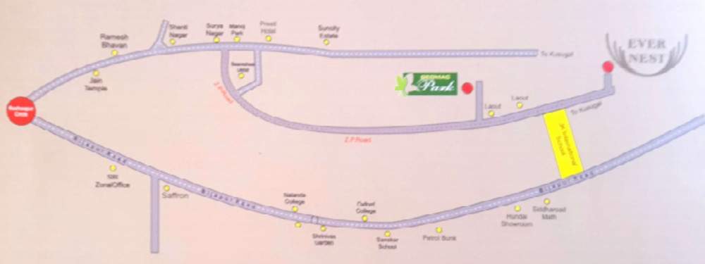  evernest Location Plan