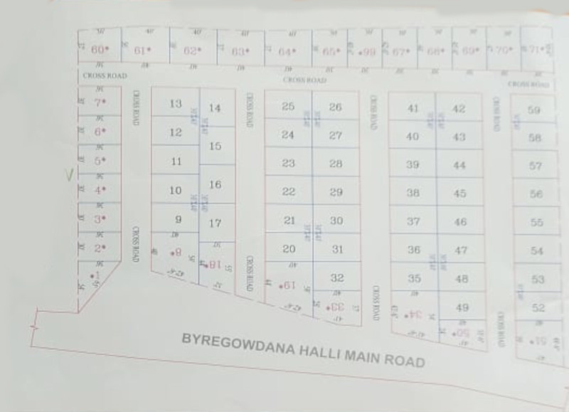  guru dattatreya enclave Location Plan