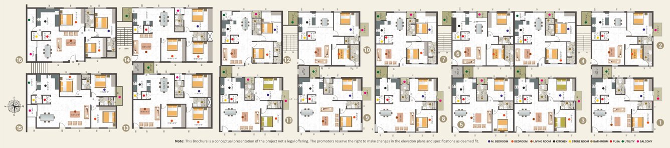 sri mani homes Sri Mani Homes Cluster Plan