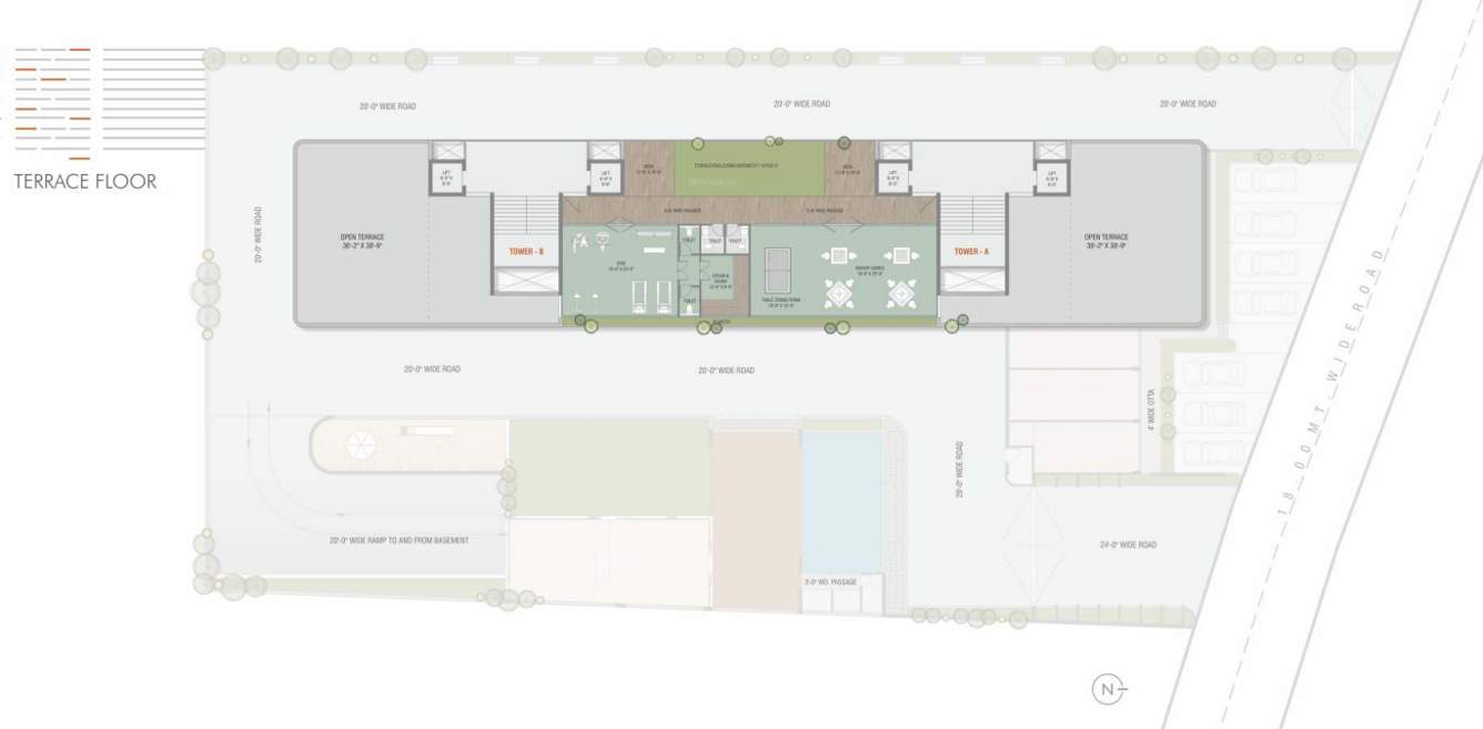  shivaay serene A And B Cluster Plan