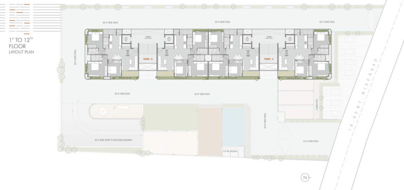  shivaay serene A And B Cluster Plan